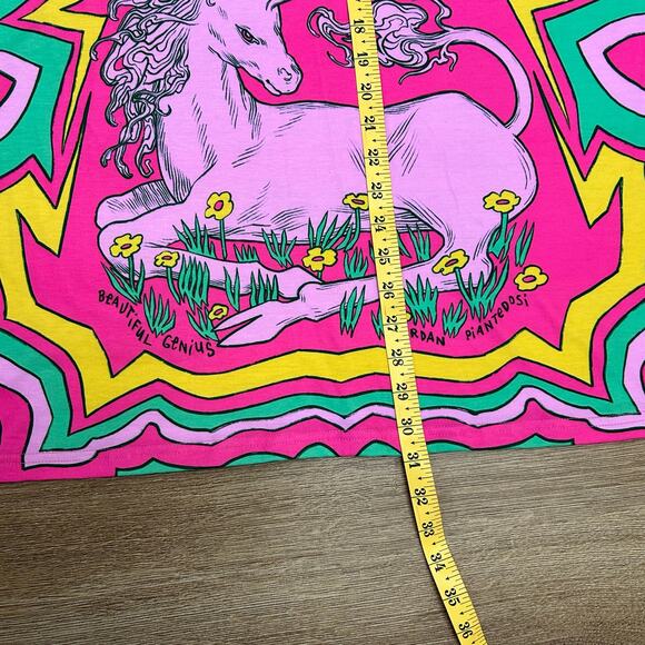 Colorful Unicorn Graphic Women's Blouse - Picture 8 of 10